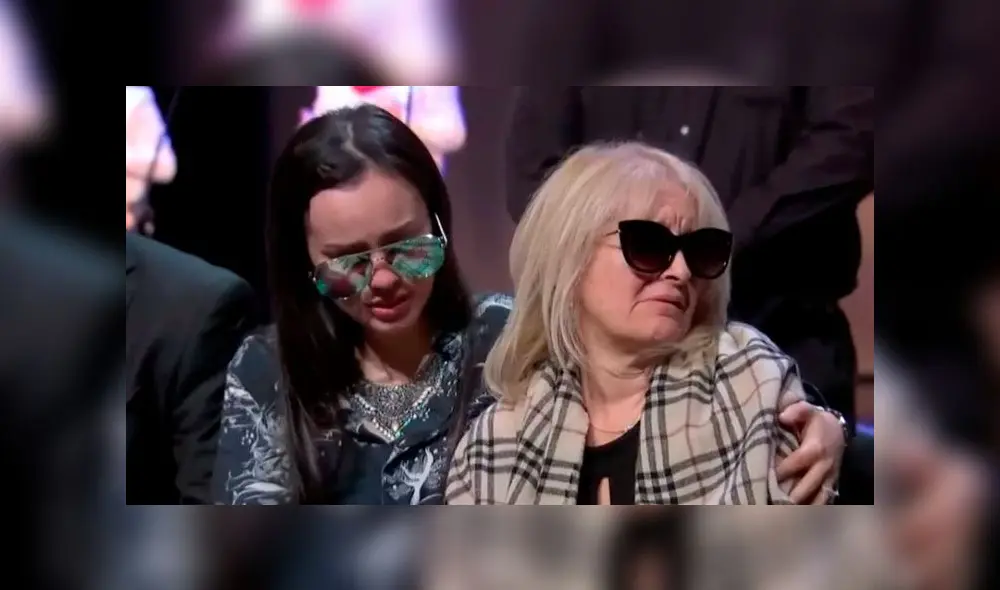 Hija y viuda de José José lloran su muerte.