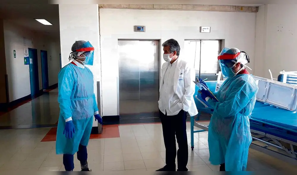 observación. Personal de Contraloría determinó que hospital covid-19 de Arequipa carece de UCI para pacientes.
