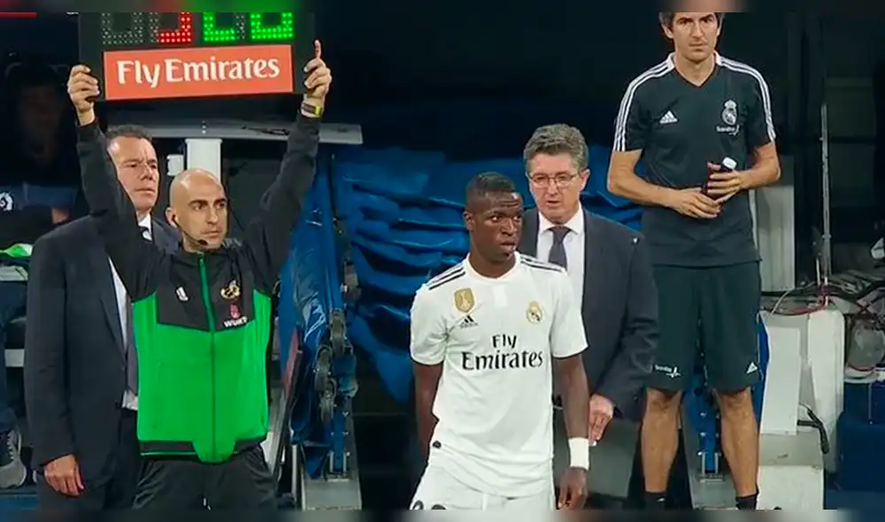 Real Madrid vs Atlético de Madrid: así fue el debut de Vinicius Junior en la Liga española [VIDEO]