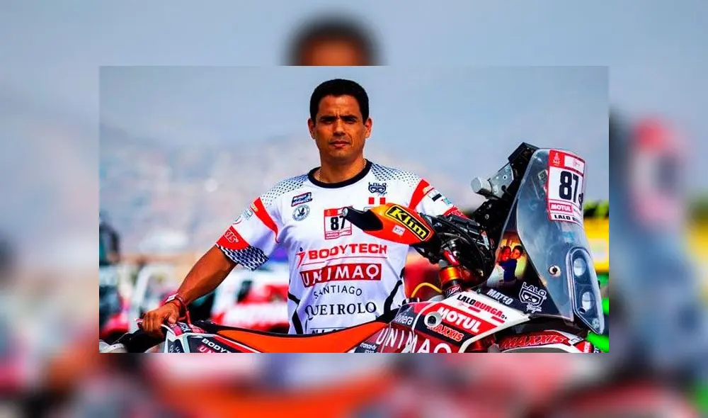 El peruano 'Lalo' Burga busca superar el abandono en el Dakar 2019 y culminar todas las etapas en el desierto saudí. Foto: Facebook