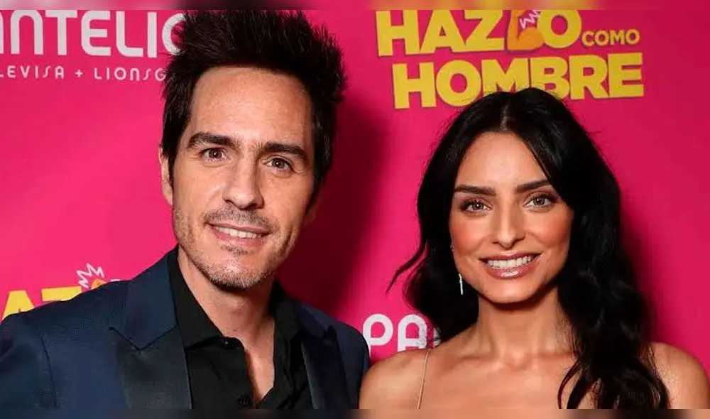 Aislinn Derbez presume esbelta figura en topless 