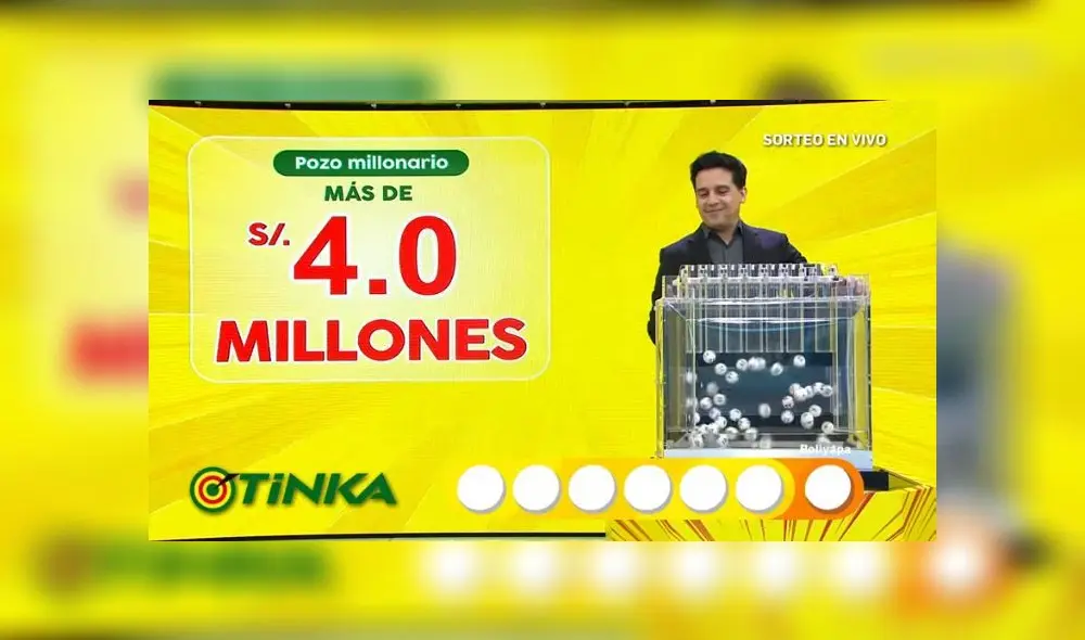 Tinka del domingo 27 de junio: resultados y números ganadores de la lotería de Intralot. Tinka del domingo 27 de junio: resultados y números ganadores de la lotería de Intralot.