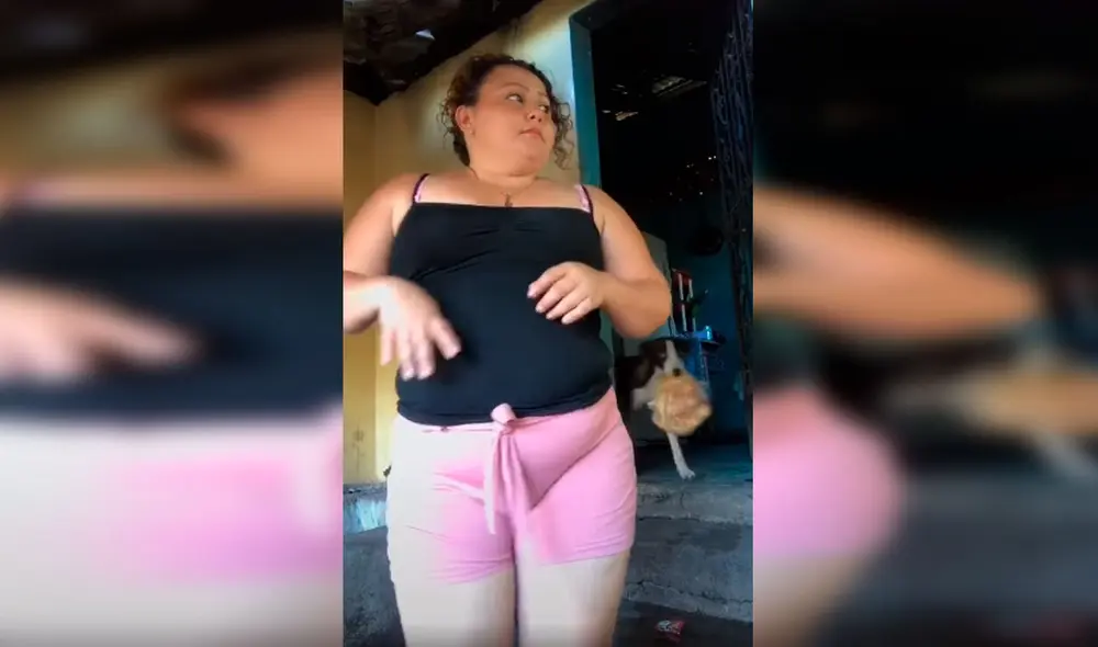 Desliza las imágenes para observar la travesura de un perro al aprovechar un descuido de su dueña. Foto: Captura de Facebook Desliza las imágenes para observar la travesura de un perro al aprovechar un descuido de su dueña. Foto: Captura de Facebook
