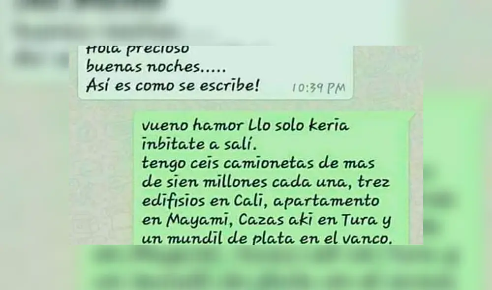 WhatsApp: hombre con mala ortografía logró 'conquistar' a chica con un simple truco [FOTOS] 