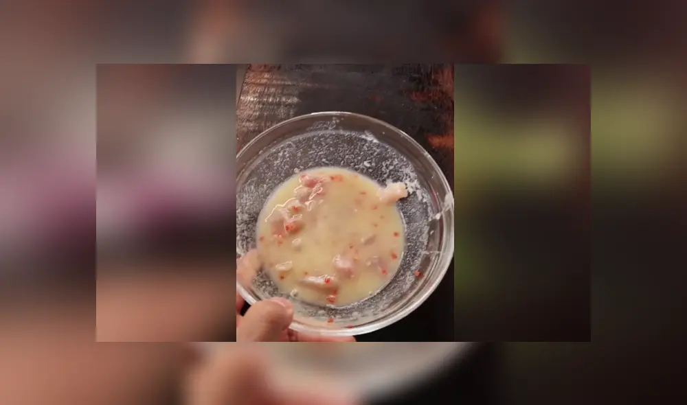 Un joven mostró paso a paso cómo hacer este deliciosa comida peruana. Foto: TikTok Un joven mostró paso a paso cómo hacer este deliciosa comida peruana. Foto: TikTok