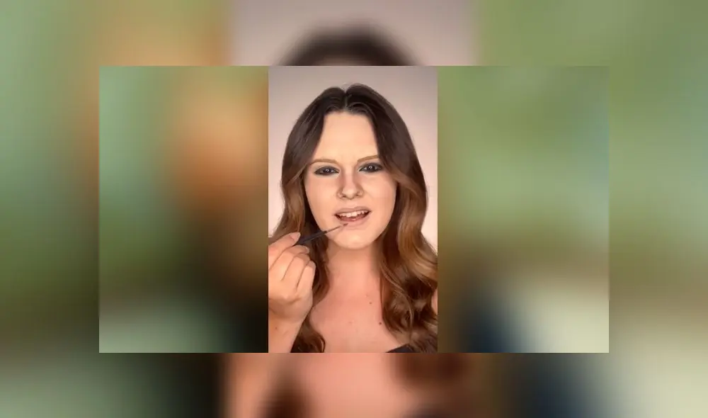 Desliza las imágenes para ver la increíble transformación que tuvo una joven para verse igual que Avril Lavigne. Foto: Leticia Gomes/TikTok