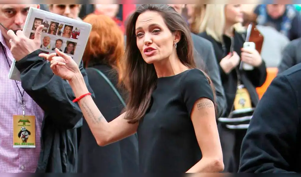 Angelina Jolie consterna a fans con su extrema delgadez 
