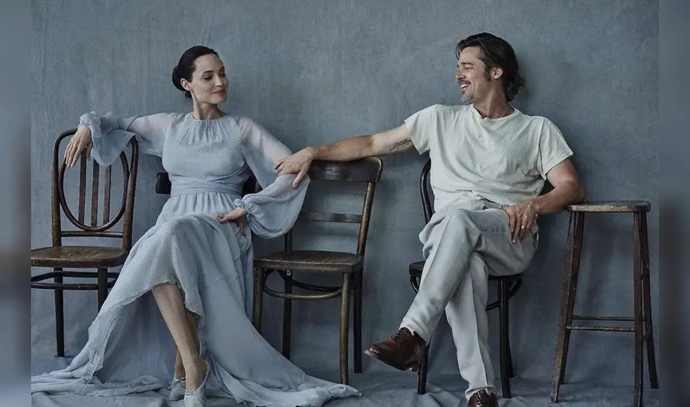 Angelina Jolie da su brazo a torcer y le pide ayuda a Brad Pitt [FOTOS]