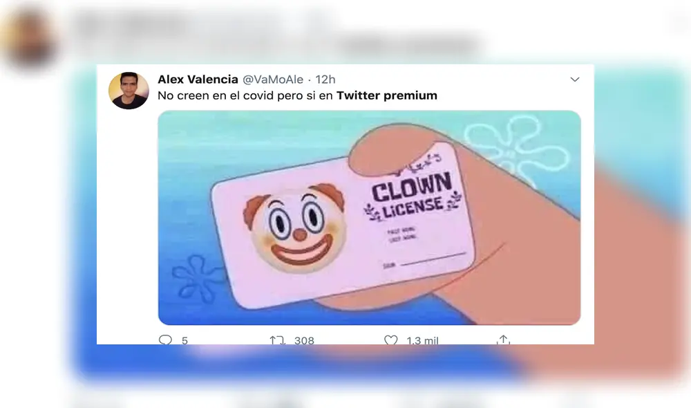 Desliza para ver los mejores memes de 'Twitter premium'. Foto: Captura.
