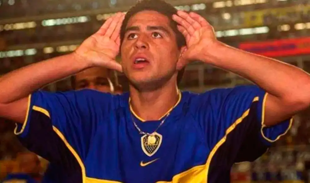 Un 8 de abril Juan Román Riquelme patentaba un festejo que recorrió el mundo.