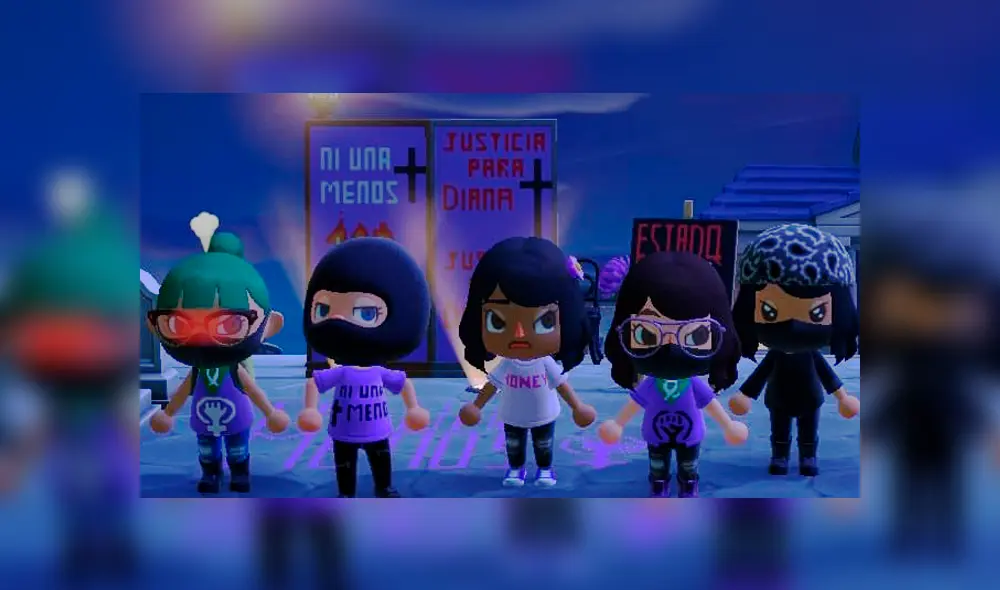 El grupo de chicas eligió Animal Crossing, un juego social que permite crear personajes e interactuar con miles de jugadores. El grupo de chicas eligió Animal Crossing, un juego social que permite crear personajes e interactuar con miles de jugadores.