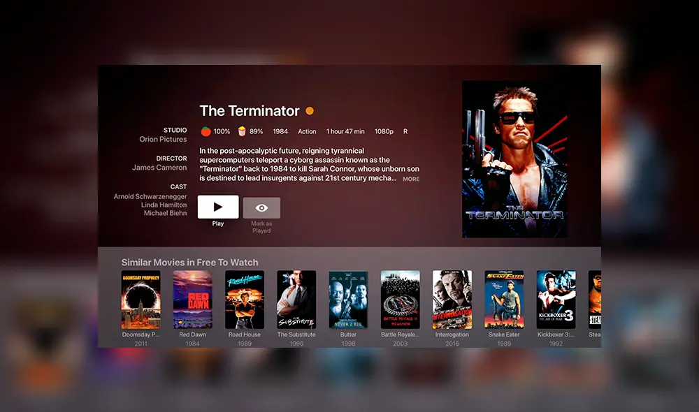 Plex, el nuevo servicio gratuito de transmisión de películas y TV.