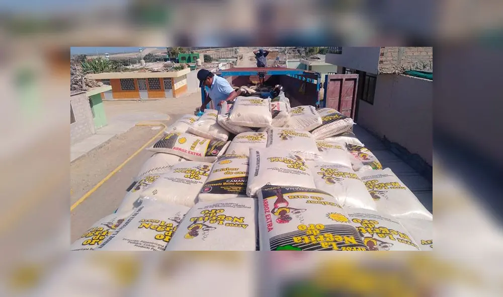 venta de arroz camana