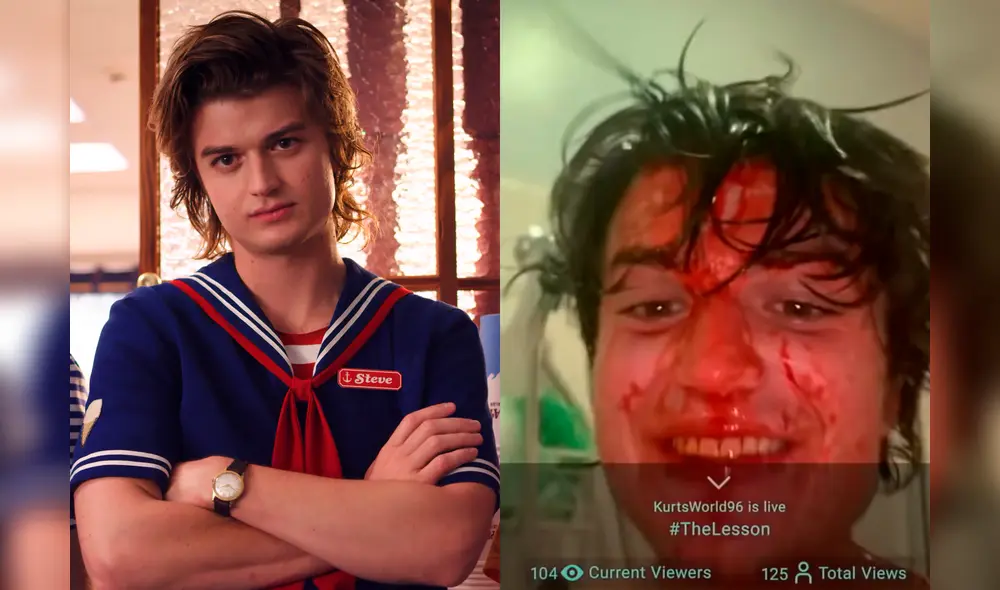 Joe Keery alcanzó la fama internacional con su papel como Steve Harrington en "Stranger things". Foto: composcición/ Netflix/ Prime Video Joe Keery alcanzó la fama internacional con su papel como Steve Harrington en "Stranger things". Foto: composcición/ Netflix/ Prime Video