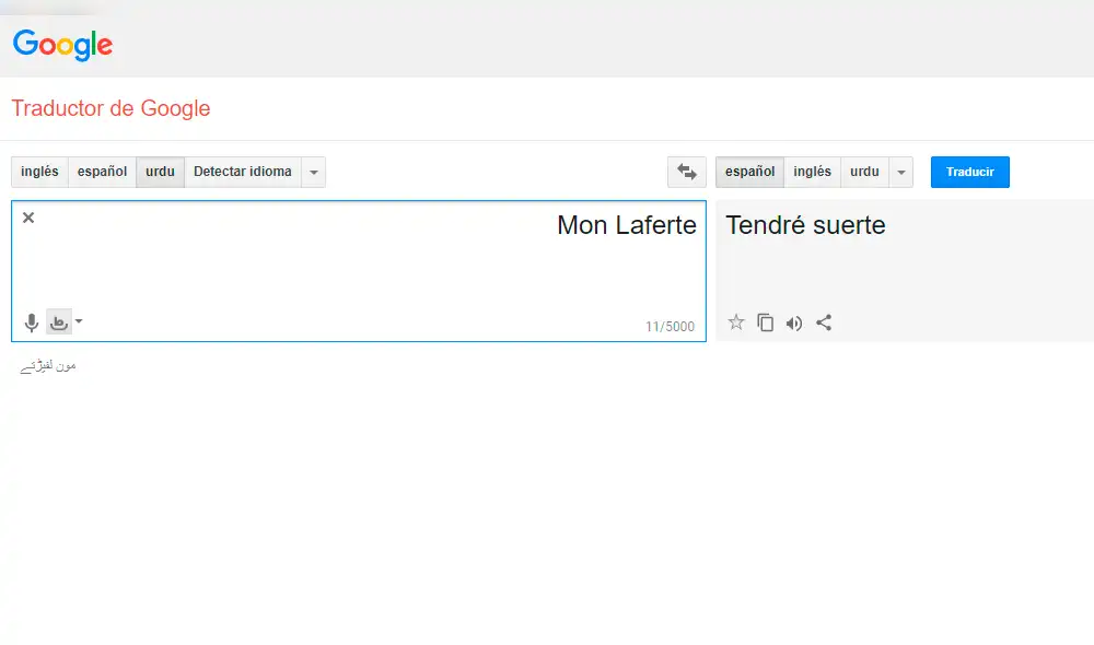 Google Traductor: curiosa frase aparece al escribir “Mon Laferte” y sus fans no pueden creerlo [FOTO] 