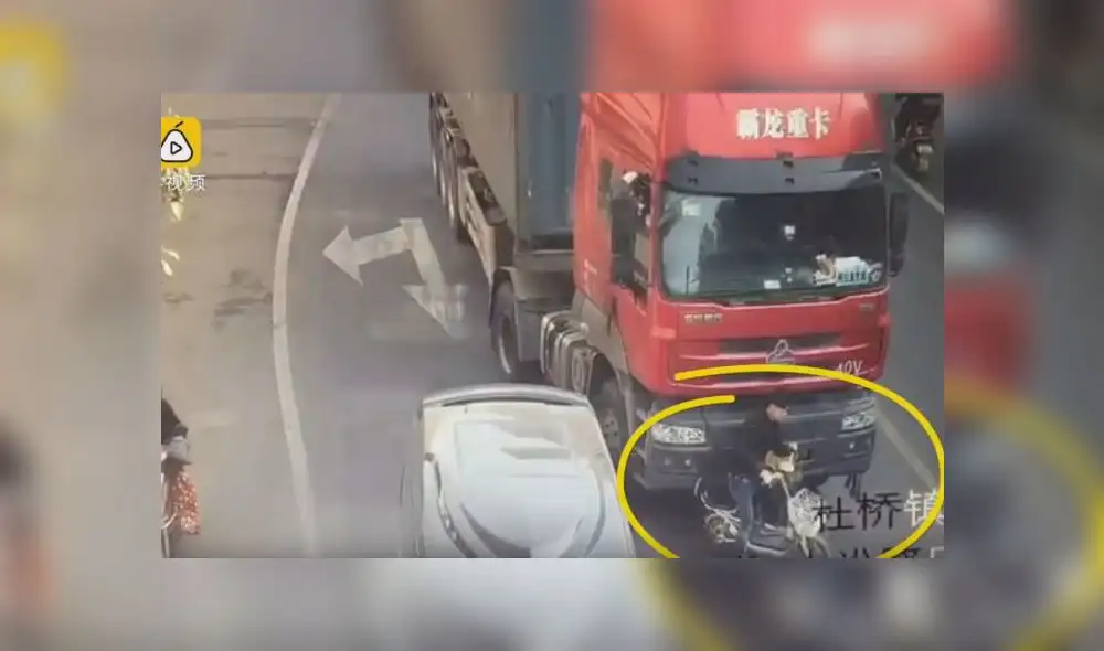 En YouTube captan impresionante accidente que parece sacado de una película de Jackie Chan En YouTube captan impresionante accidente que parece sacado de una película de Jackie Chan