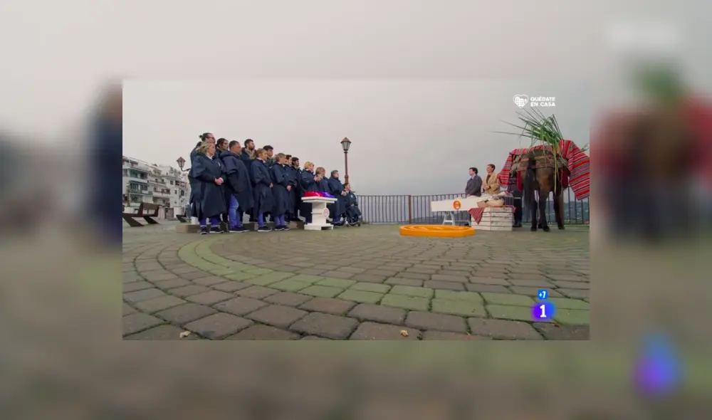 Exteriores del set de MasterChef en uno de los capítulos. (Foto: La Vanguardia) Exteriores del set de MasterChef en uno de los capítulos. (Foto: La Vanguardia)