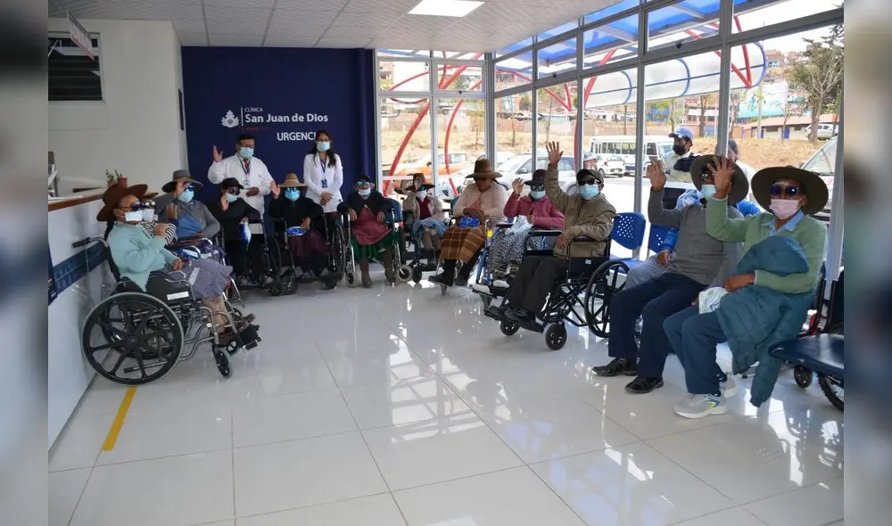Campaña benefició a personas de la tercera edad. Foto: Antapaccay