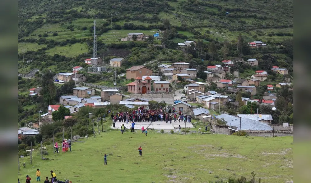 Ratcay es una de las comunidades en el Perú que todavía no presenta casos de coronavirus. (Foto: Facebook Huamanpallpa - Ratcay)