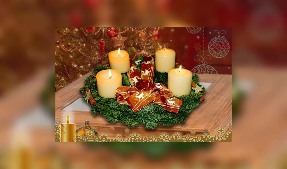 ¿Cómo hacer una corona de adviento y otras tareas para los niños? Foto: composición LR