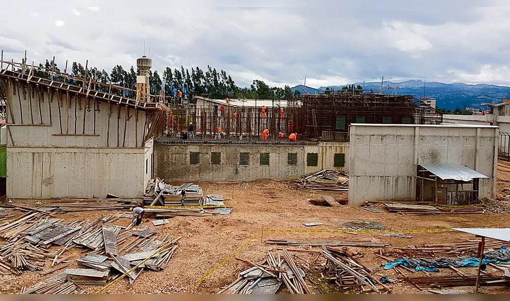 Contraloría detecta deficiencias en obra del penal de Cajamarca