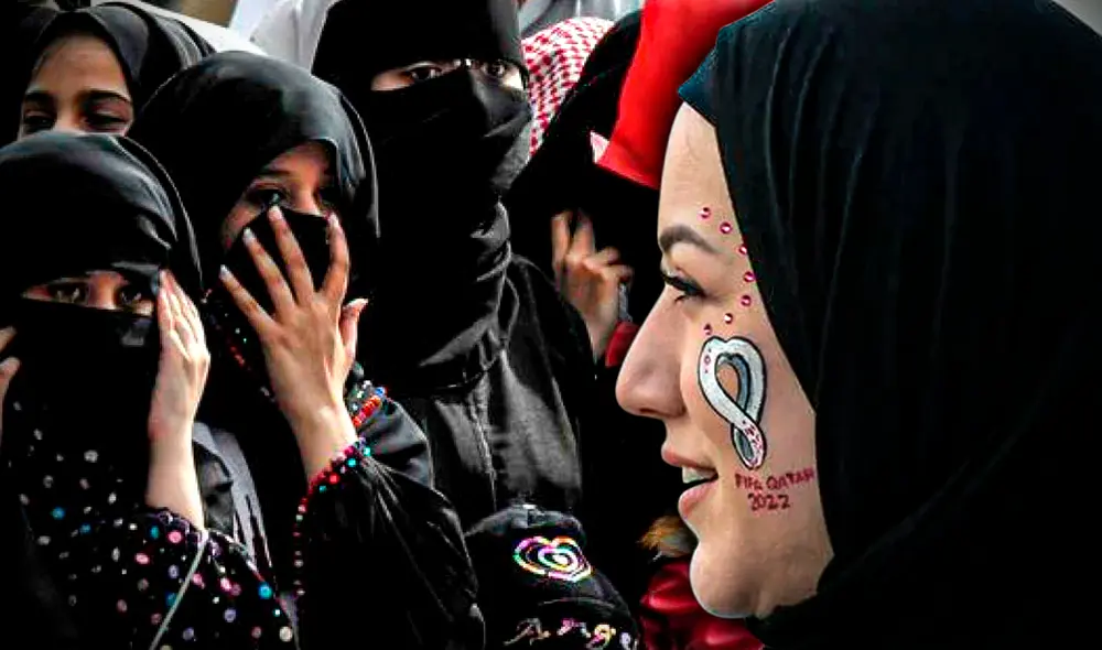 Qatar es un país de unos 2,9 millones de habitantes, pero hay menos de 700.000 mujeres. Es decir, 1 de cada 4 habitantes es mujer, según los datos del Banco Mundial. Composición LR / EFE / AFP