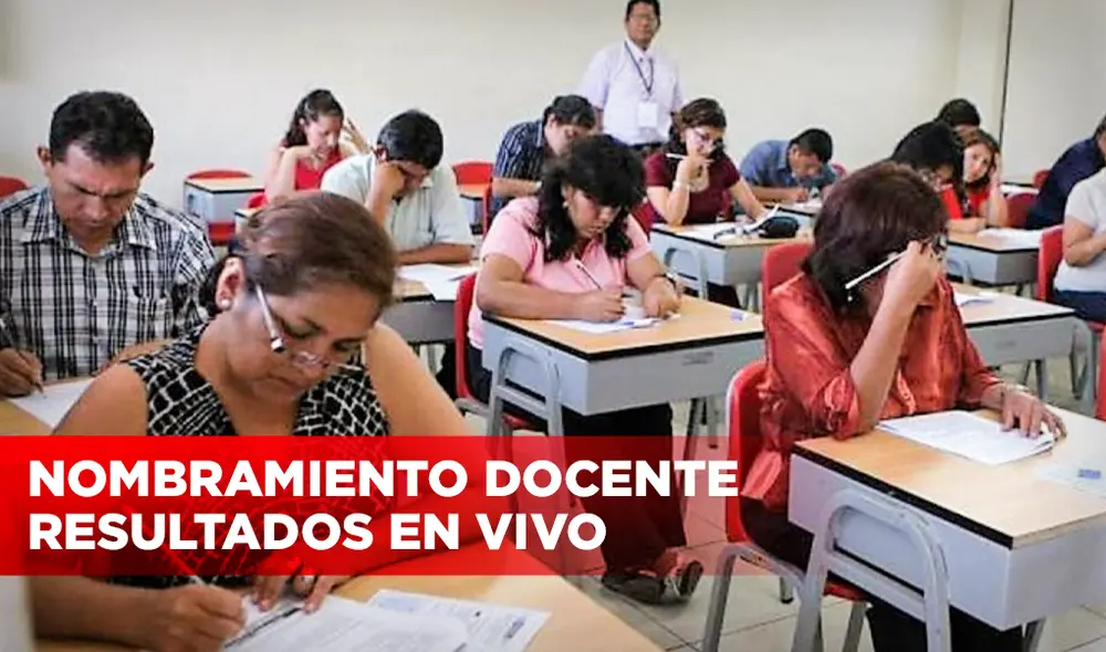 Conoce todos los detalles sobre el Nombramiento Docente. Páginas web del Minedu, resultados de la prueba y todo lo que debes saber. Foto: La República