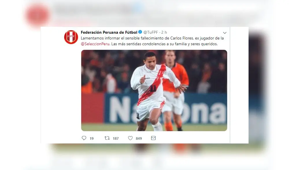 FPF, Sport Boys y clubes peruanos lamentan fallecimiento de 'Kukín' Flores [FOTOS] 