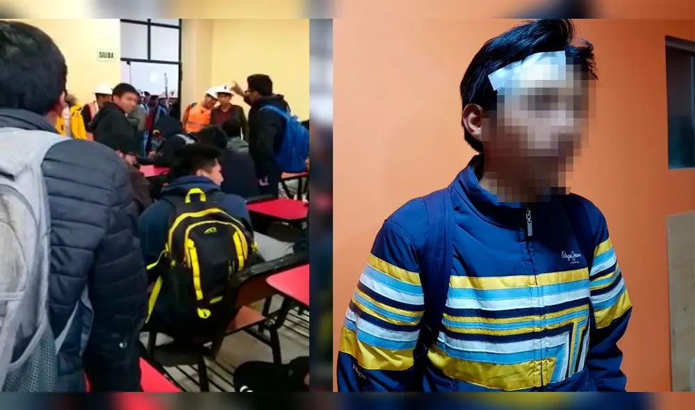 Cachimbos terminaron con lesiones Cachimbos terminaron con lesiones