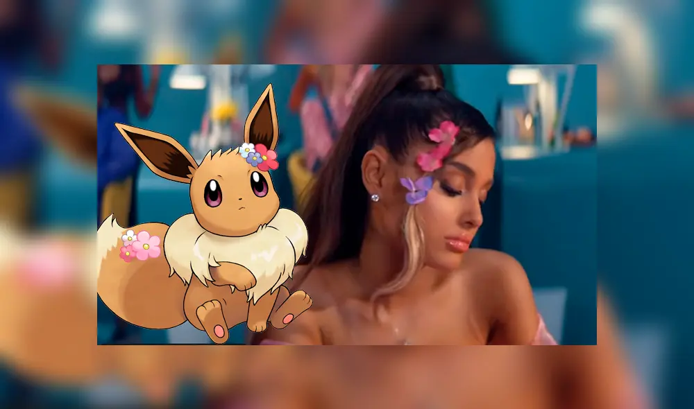 Ariana Grande afirma haber jugado por 15 horas Pokémon Let’s GO, Eevee