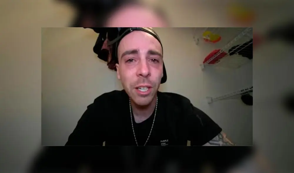 Jason Ethier (JayStation) lloró mientras anunciaba que su pareja Alexia Marano había perdido la vida por culpa de un "conductor ebrio". Foto: difusión Jason Ethier (JayStation) lloró mientras anunciaba que su pareja Alexia Marano había perdido la vida por culpa de un "conductor ebrio". Foto: difusión