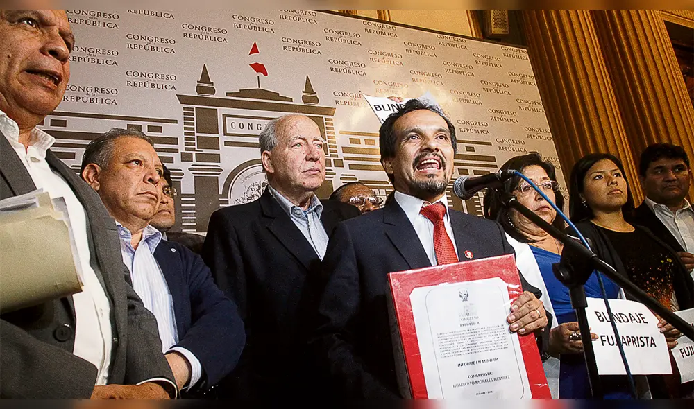 Informe en minoría de Lava Jato será llevado a la Fiscalía