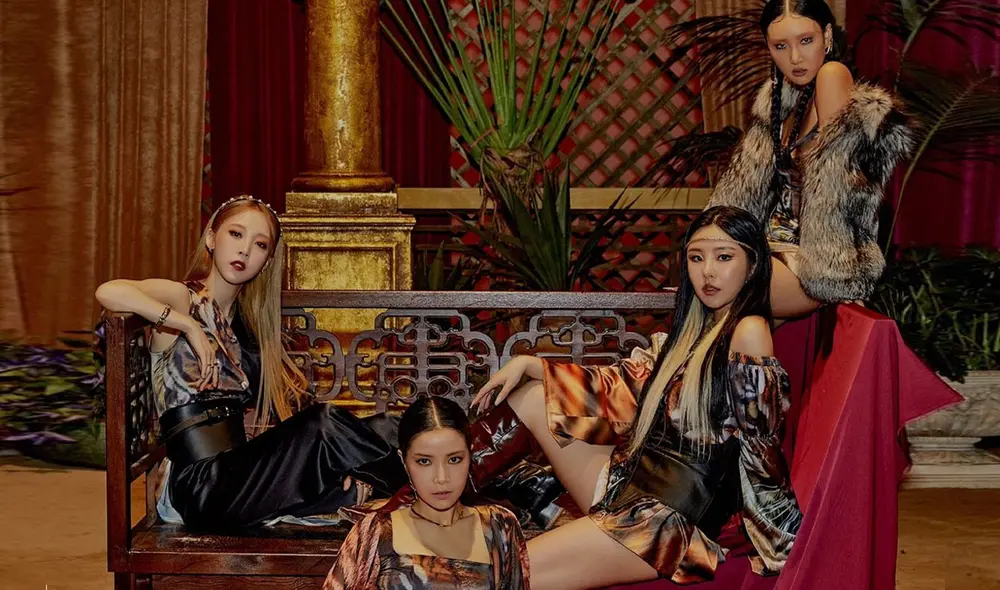 El décimo miniálbum de MAMAMOO es Travel. Foto: Rainbow Bridge World