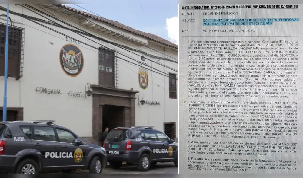 Inspectoría de la Policía busca identificar a los agentes Terna. Foto: Composición La República - PNP Inspectoría de la Policía busca identificar a los agentes Terna. Foto: Composición La República - PNP