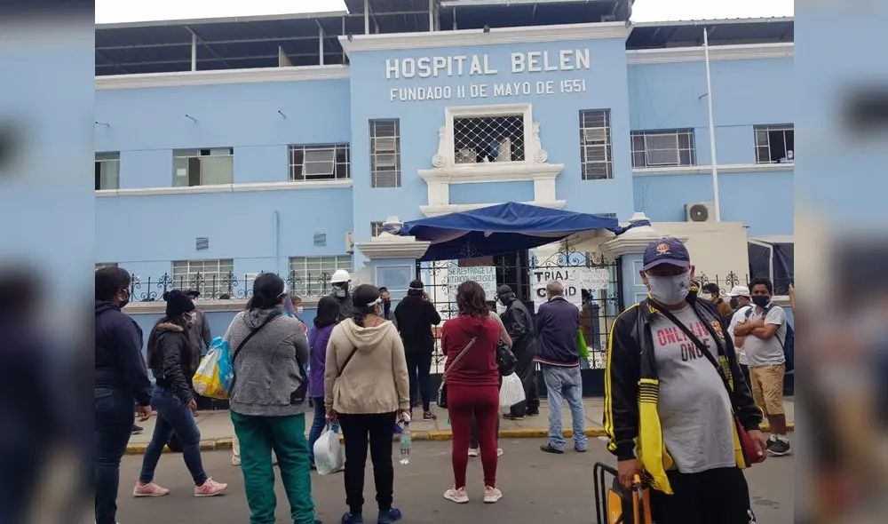Hospital Belén no designado para pacientes COVID-19 sucumbe ante la pandemia Hospital Belén no designado para pacientes COVID-19 sucumbe ante la pandemia