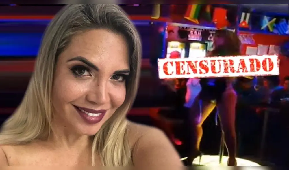 Anelhí Arias aparece en show sensual dentro de discoteca. Anelhí Arias aparece en show sensual dentro de discoteca.