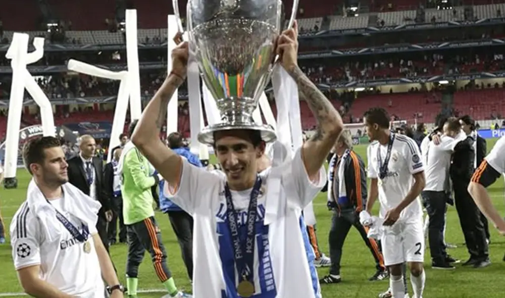 Ángel Di María fue pieza clave del Real Madrid campeón en el 2014. Foto: EFE. Ángel Di María fue pieza clave del Real Madrid campeón en el 2014. Foto: EFE.
