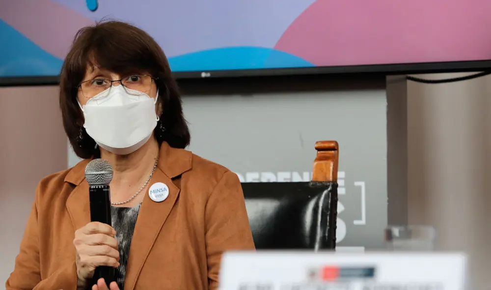 Pilar Mazzetti manifestó que se continuará con el tratamiento habitual para la COVID-19. Foto: Jorge Cerdan / La República Pilar Mazzetti manifestó que se continuará con el tratamiento habitual para la COVID-19. Foto: Jorge Cerdan / La República