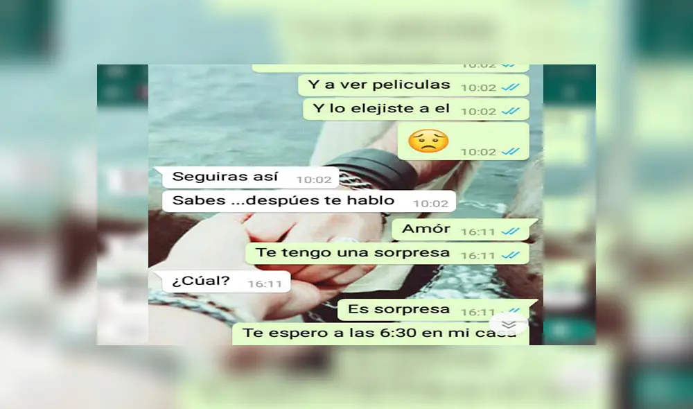 WhatsApp: Chica pone excusas para no ver a su novio y él descubre un triste secreto [FOTOS]