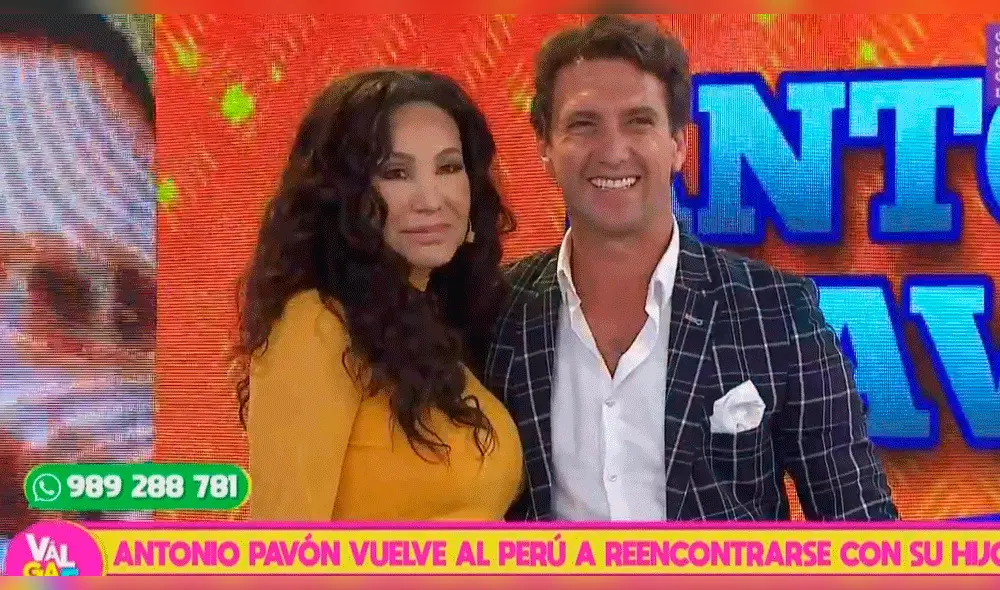 Janet Barboza y Antonio Pavón