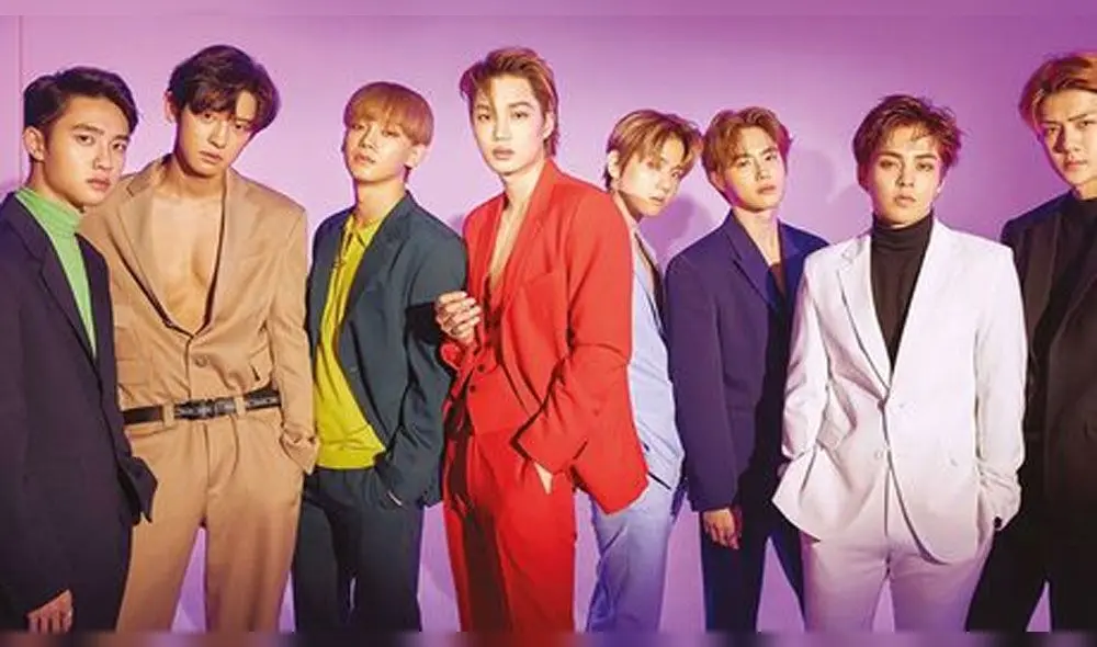 EXO está en el séptimo puesto.