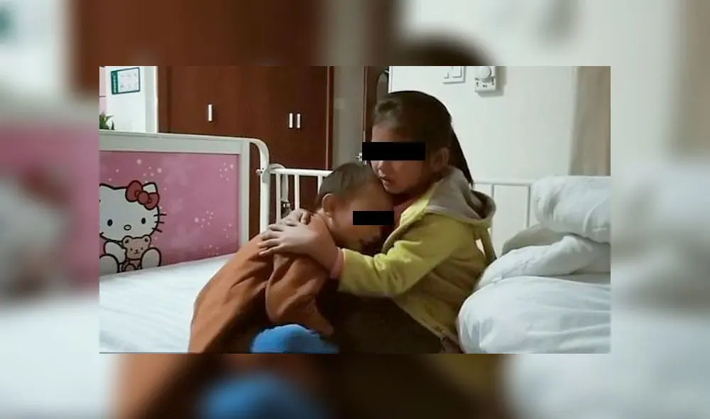 Niña promete a hermanito donarle médula ósea sin saber que sus padres no pueden pagar costosa operación. Foto Daily Mail