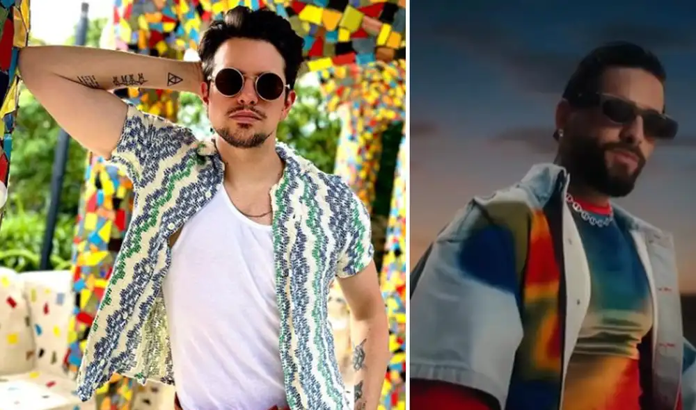 Lasso se hizo más conocido por su reciente éxito "Ojos marrones". Foto: composición LR/ Instagram/ Lasso/ Maluma Lasso se hizo más conocido por su reciente éxito "Ojos marrones". Foto: composición LR/ Instagram/ Lasso/ Maluma