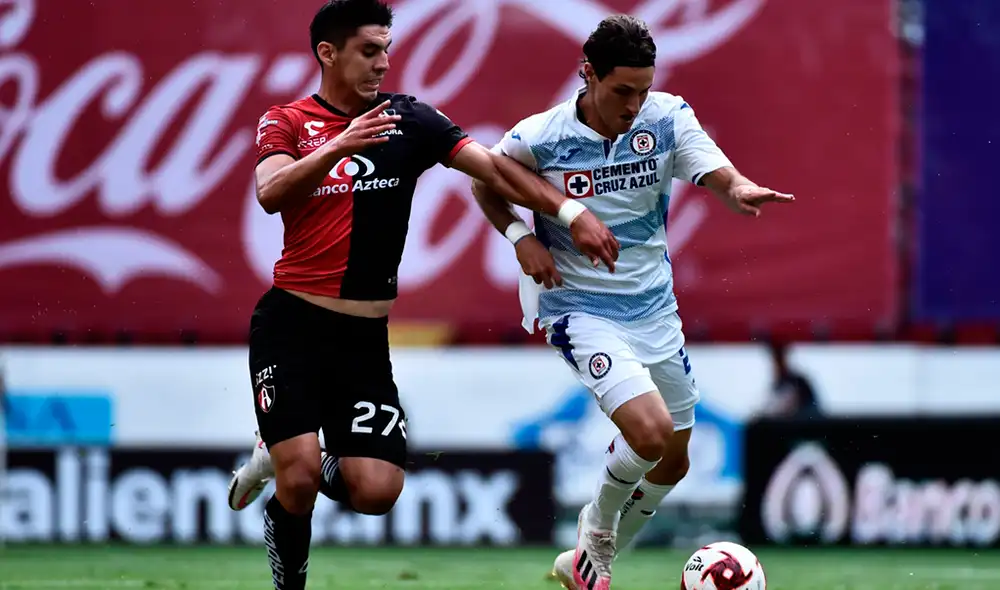 Con Yoshimar Yotún de titular, Cruz Azul visita al Atlas por la Liga MX. (FOTO: Twitter).