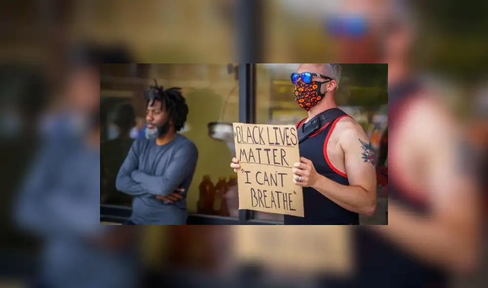Protestas por la muerte de George Floyd en Estados Unidos. Foto: AFP/Getty Images Protestas por la muerte de George Floyd en Estados Unidos. Foto: AFP/Getty Images