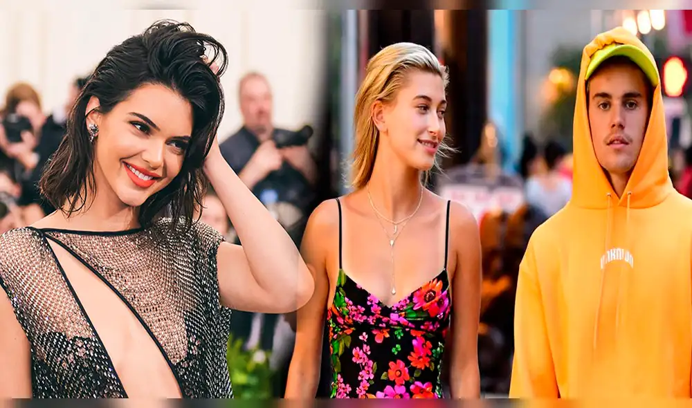 Kendall Jenner se burla del compromiso de Justin Bieber y Hailey Baldwin