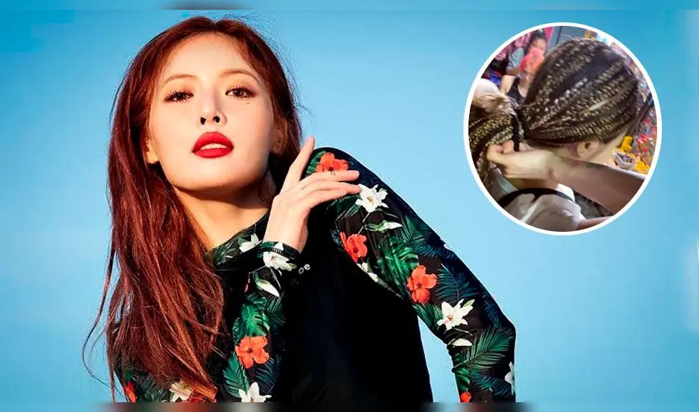 Hyuna: Las imágenes de su nuevo look generaron polémica y fue acusada de apropiación popular.