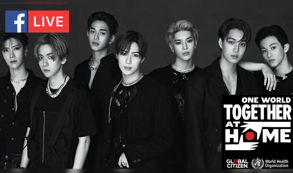 Live Streaming de SuperM en el  One World Together at Home