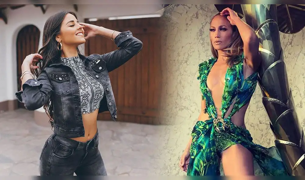 La chica reality deslumbró al lucir igual a JLo.