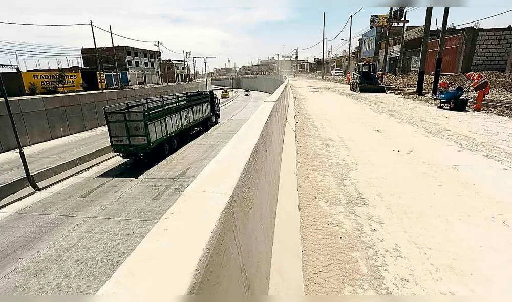 VARIANTE DE UCHUMAYO AVANCE DE OBRA